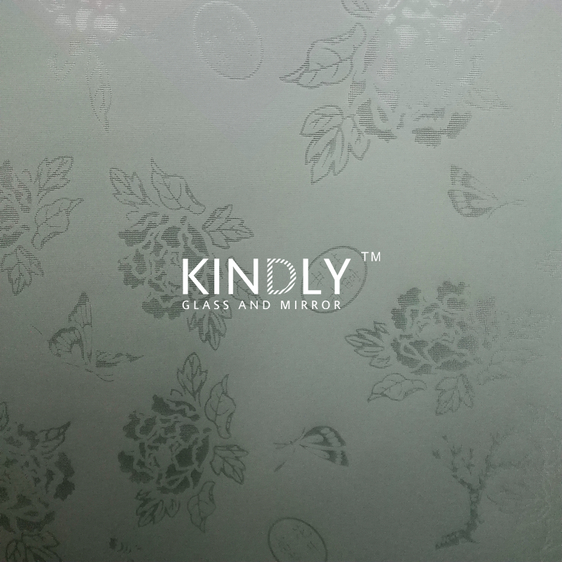 Branch, Lattic,maple,peony,branch,rich and honored acid etched designed mistlite